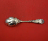 Renaissance by Dominick and Haff Sterling Silver Preserve Spoon GW Enamel 7 1/4"