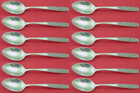 Contessina by Towle Sterling Silver Teaspoon Set 12 pieces 6 1/8"