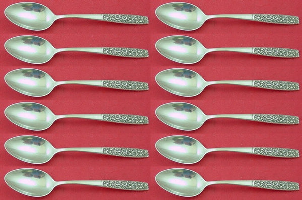 Contessina by Towle Sterling Silver Teaspoon Set 12 pieces 6 1/8"
