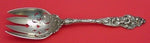 Les Six Fleurs by Reed and Barton Sterling Silver Vegetable Serving Fork Pcd 9"