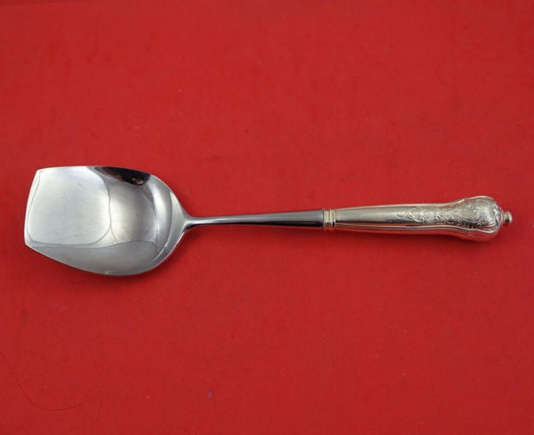 Rosenborg by Georg Jensen Silverplate Salad Serving Spoon HH SP Original 8 5/8"