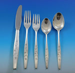 Kingsley by Kirk Sterling Silver Flatware Set Service 33 pcs Mid Century Modern