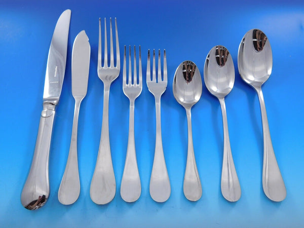 Berry by Christofle Capricorne Stainless Steel Flatware Service Set 100 pcs