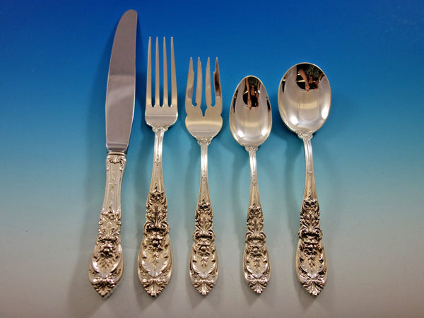 Richelieu by International Sterling Silver Flatware Set for 12 Service 65 pcs