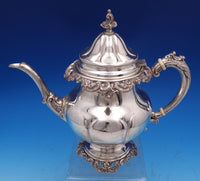 Grande Baroque by Wallace Sterling Silver Tea Pot #4850-9 10 1/2" (#8024)