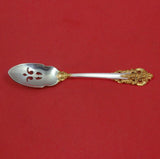Grande Baroque Gold Accents by Wallace Sterling Silver Olive Spoon Pcd Custom