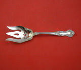 Cambridge by Gorham Sterling Silver Salad Serving Fork 3-Tine Pcd Flowers 8 3/4"