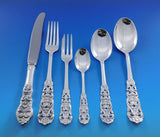 Valdres by Marthinsen Norway 830 Silver Flatware Set Service 56 pieces Luncheon