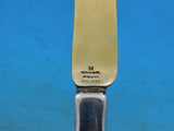 Lap Over Edge Acid Etched by Tiffany Sterling Dessert Knife GW HHAS w/ Fruit