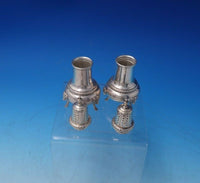 George II by Ellmore Sterling Silver Salt and Pepper Shaker 2pc Set #835 (#5185)