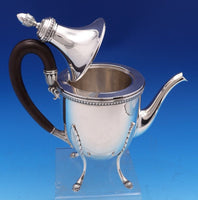 Empire by Buccellati Italian Sterling Silver Tea Set 4pc Plus Tray Spoon (#8307)