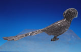 Vigueras Mexican Sterling Silver Salt Pepper Shaker Set 2pc Pheasants (#1666)