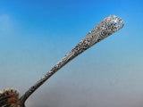 Antique Engraved by Tiffany and Co Sterling Silver Cracker Scoop 9 1/4"