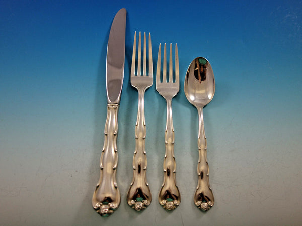 Rondo by Gorham Sterling Silver Flatware Set for 8 Service 32 pieces