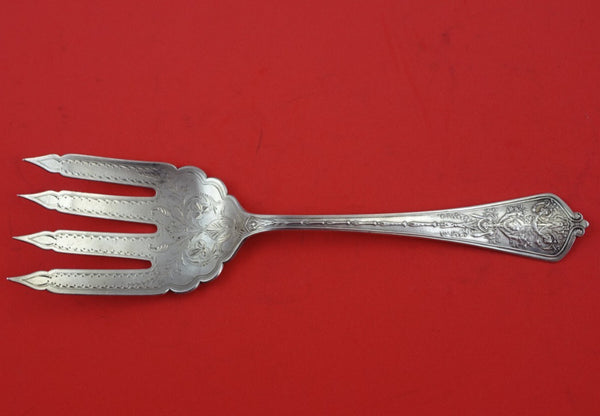 Lady Washington by Gorham Sterling Silver Fish Serving Fork Brite-Cut 8 1/2"