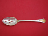 Regency Shell Gold by Lunt Sterling Silver Serving Spoon Pierced Original 8 1/2"