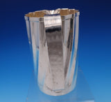 Fluted Modern by Calegaro Italy .800 Silver Milk Pitcher 6 1/8" Tall (#7520)