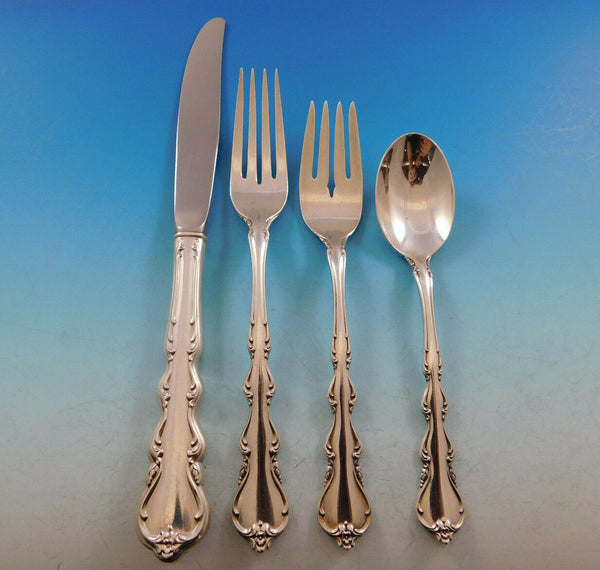 Angelique by International Sterling Silver Flatware Set for 8 Service 32 Pieces