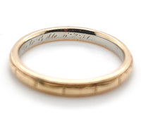 18k Yellow Gold Wedding Band Ring Dated 1931 Size 5.75 Jewelry (#J7279)