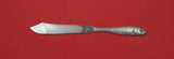 German Silverplate by Unknown Fish Knife w/ jugendstil fish handle 8 3/8"