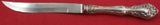 Chateau Rose by Alvin Sterling Silver Steak Knife HH with Stainless Original 9"