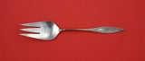 Cellini Engraved by Reed and Barton Sterling Silver Cold Meat Fork 8 1/2"