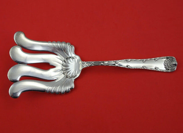 Wave Edge by Tiffany and Co Sterling Silver Asparagus Fork loopy tines 9 5/8"