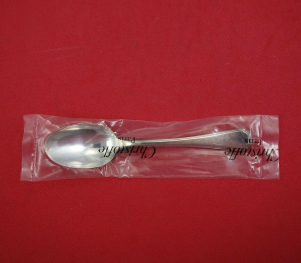 America by Christofle France Silverplate Demitasse Spoon 3 7/8" New