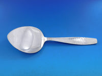 Swedish Modern by Allan Adler Sterling Silver Flatware Set Hammered 90 pc Dinner