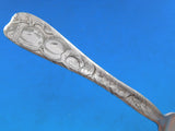Lap Over Edge Acid Etched by Tiffany Sterling Silver Regular Fork Apricot 7 1/4"