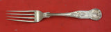 Kings by Bailey & Co. Sterling Silver Dinner Fork  coin 7 3/4"