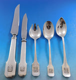 Norman Plain by Shreve Sterling Silver Flatware Set Service 267 pieces Dinner