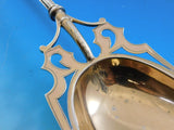 Decorated Ball End by George Sharp Sterling Silver Ice Cream Serving Spoon 11"