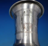 Judaica by Unknown Sterling Silver Kiddush Cup with Gold Washed Interior (#6789)