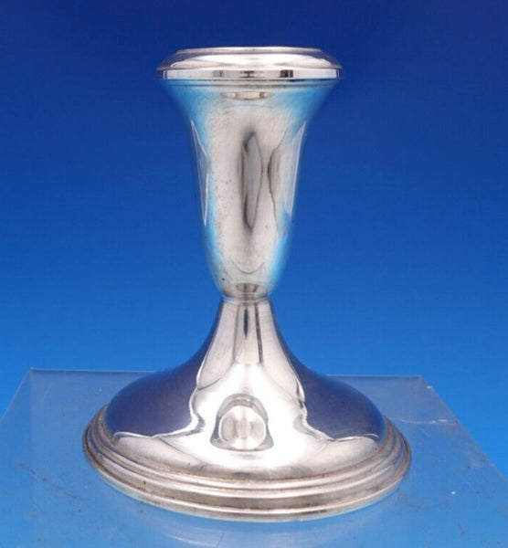 Pointed Antique by Reed Barton Dominick Haff Sterling Silver Candlestick (#8028)