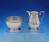 Fiddle Thread by James Robinson Sterling Silver Sugar Creamer Set 2pc (#6364)