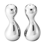 Cobra by Georg Jensen Stainless Steel Salt & Pepper Shaker Set - Vtg NOS