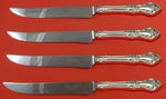 Afterglow by Oneida Sterling Silver Steak Knife Set HHWS Large 4pc Custom