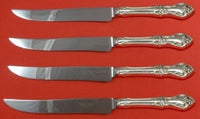 Afterglow by Oneida Sterling Silver Steak Knife Set HHWS Large 4pc Custom