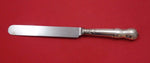 Francis Higgins Sterling Silver Cheese Knife vermeil plated blade w/ cherub 9"