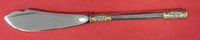 Aegean Weave Gold by Wallace Sterling Silver Master Butter Knife HH Notch 7 3/8"
