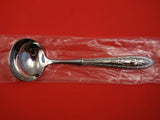Poinsettia by Wallace Sterling Silver Gravy Ladle HH WS 8 5/8" New Serving