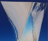 Italian Sterling Silver Montecarlo Vase Modernist by Zanovello 10" 18 ozt #8359