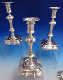 Trifid by James Robinson Sterling Silver Candlestick Group of 4 92.8 ozt (#8694)