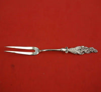 Harlequin by Reed and Barton Sterling Silver Lemon Fork with Snapdragon 5 1/2"