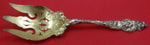 Les Six Fleurs by Reed and Barton Sterling Silver Salad Serving Fork GW 10 1/2"