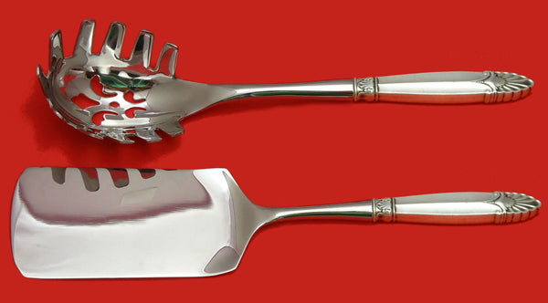 Empress by International Sterling Silver Italian Pasta Set 2pc HHWS Custom