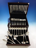 English Shell by Lunt Sterling Silver Flatware Service For 12 Set 68 Pieces