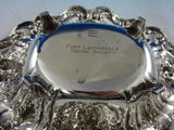 Francis I by Reed and Barton Sterling Silver Fruit Bowl Oval Footed #X566F #8652