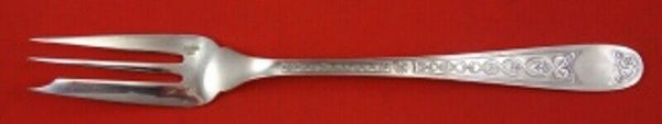 Villeroy by Christofle Plate Silverplate Vegetable Serving Fork 10 1/4" Vintage